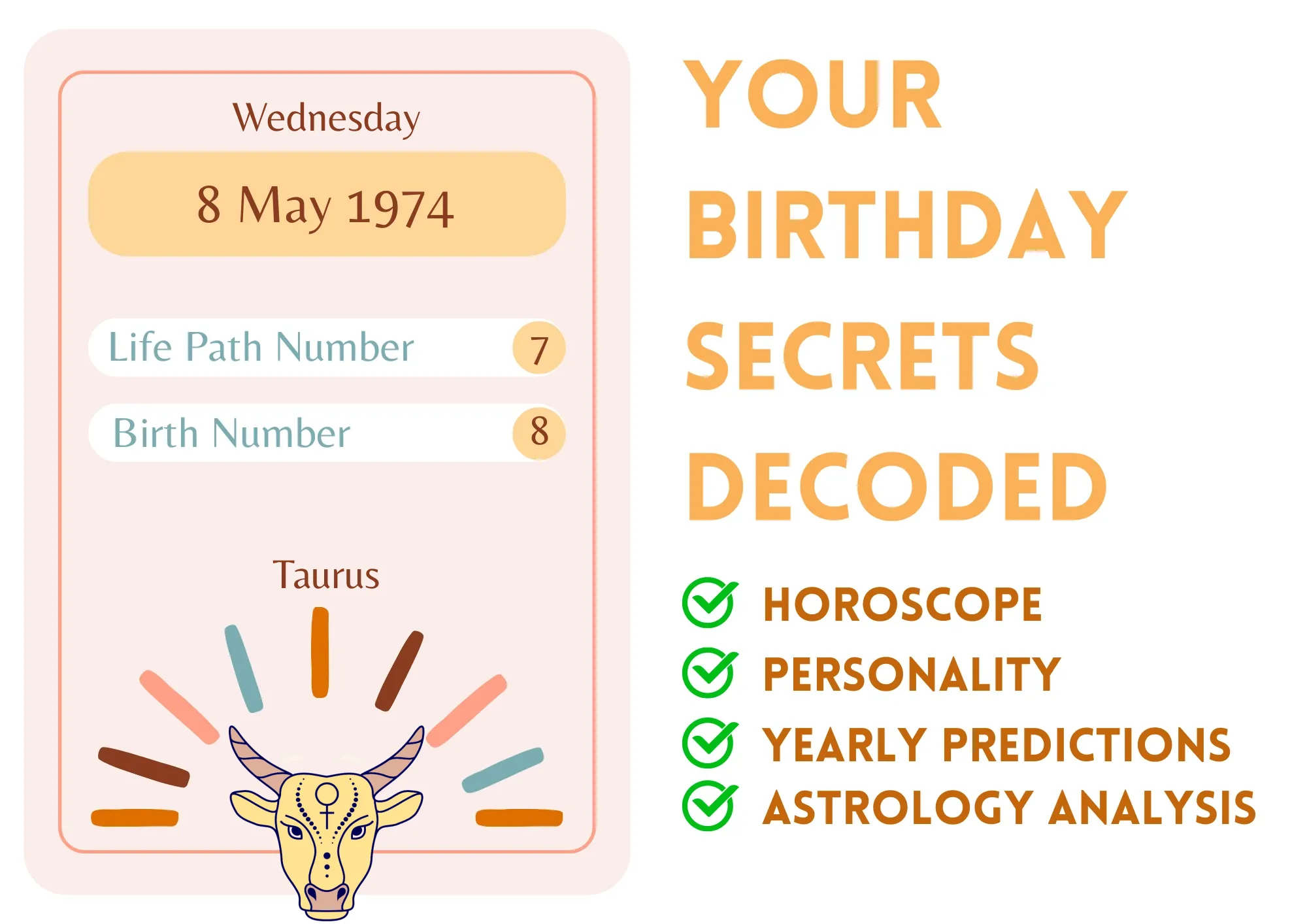 May 8 Birthday Horoscope: Taurus or Gemini? Find Your Zodiac Sign and Get a Free Birth Chart!